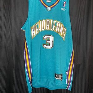 Chris Paul New Orleans Hornets NBA Jersey Mens L Reebok Sewn #3 CP3 Length +2